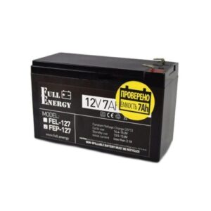 Full Energy FEP-127 Акумулятор 12В 7 Ач для ДБЖ
